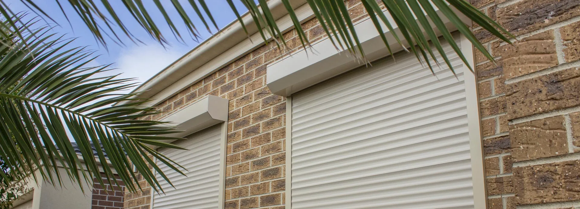 Off-white Roller Shutters