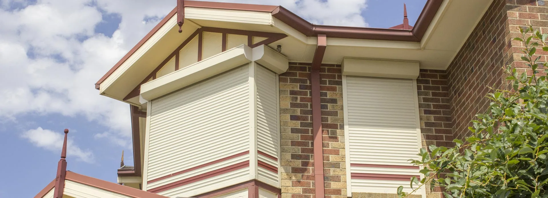 Striped Roller Shutters